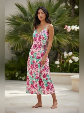 J.Crew Factory Cotton Wrap Dress – NWT – Size 4 🌺